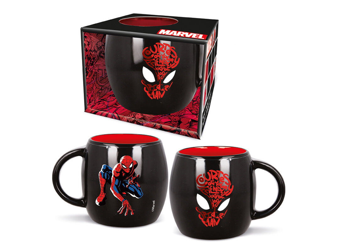 CANECA SPIDERMAN GLOBO E M&Aacute;SCARA image number 0