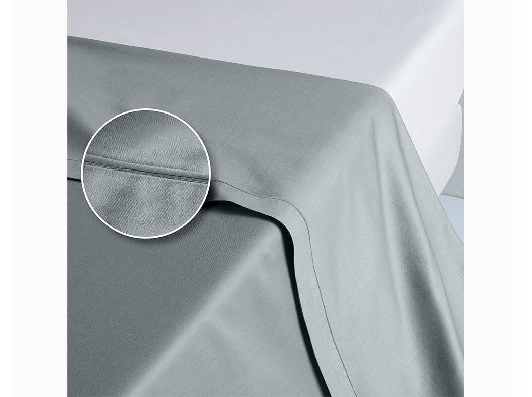 LEN&Ccedil;OL INDIVIDUAL ACTUEL PERCAL CINZENTO 100% ALGOD&Atilde;O 160X280CM