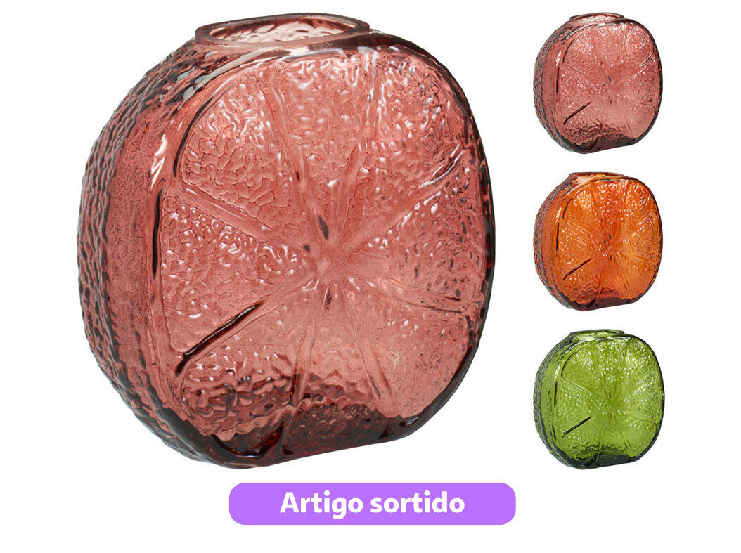 JARRA LIM&Atilde;O 15.6X9X15CM CORES SORTIDAS