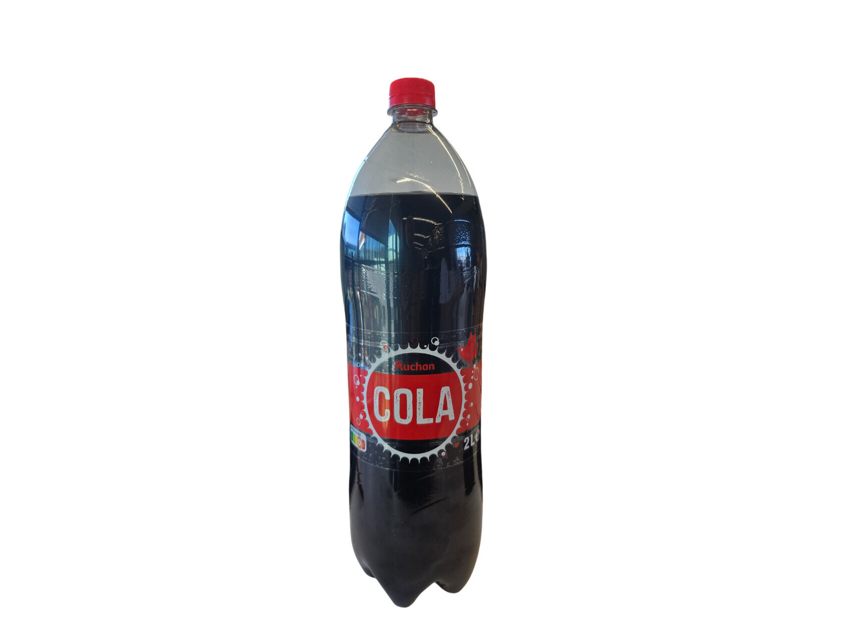 REFRIGERANTE C/G&Aacute;S AUCHAN COLA 2L image number 0