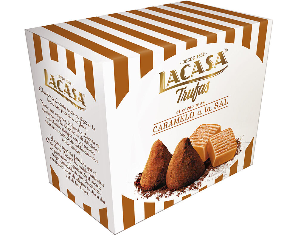 TRUFAS LACASA CARAMELO E SAL 200G image number 0