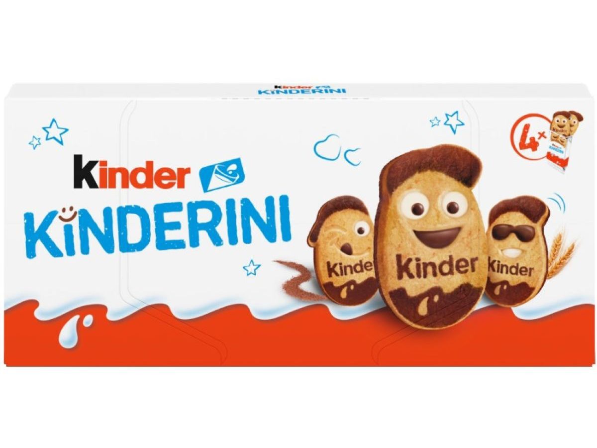 BOLACHA KINDER KINDERINI 100G T(2X4)