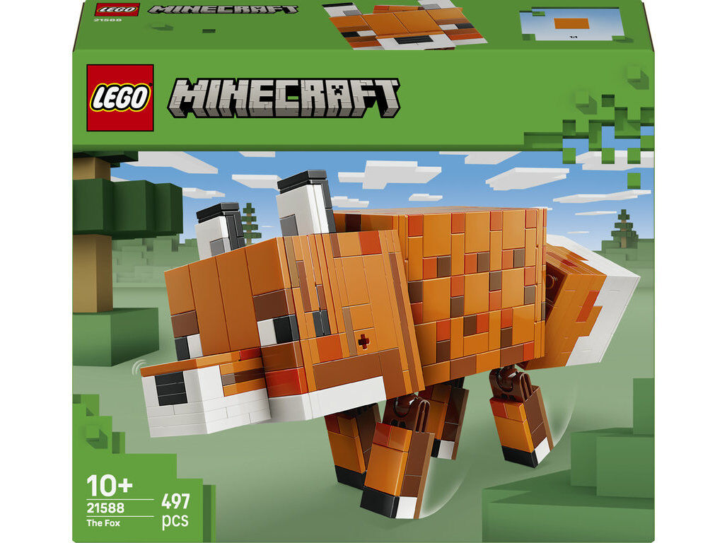 A RAPOSA LEGO MINECRAFT 21588
