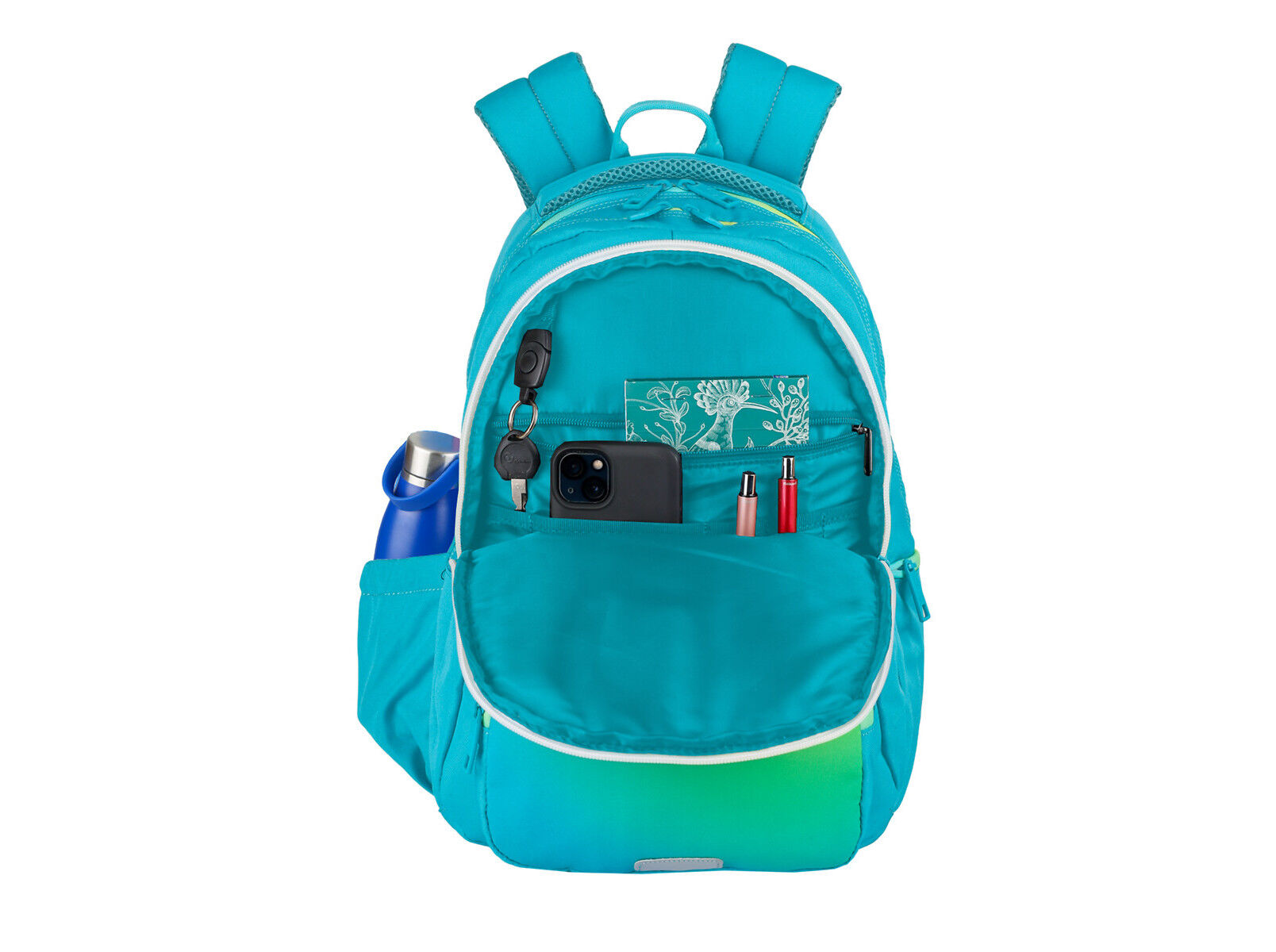 MOCHILA OXFORD GRADIENT ELECTRIC LIME 29X44X20CM 25L image number 4