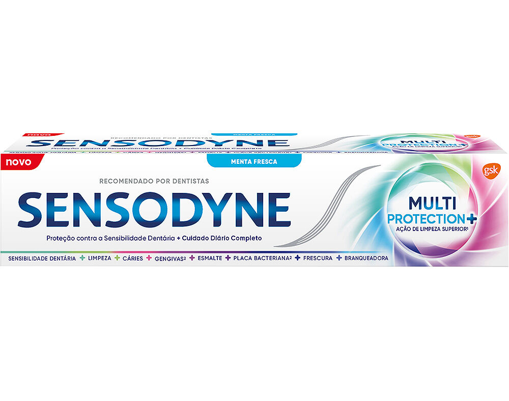 Pasta de Dentes A&ccedil;&atilde;o Completa Sensodyne 75ml