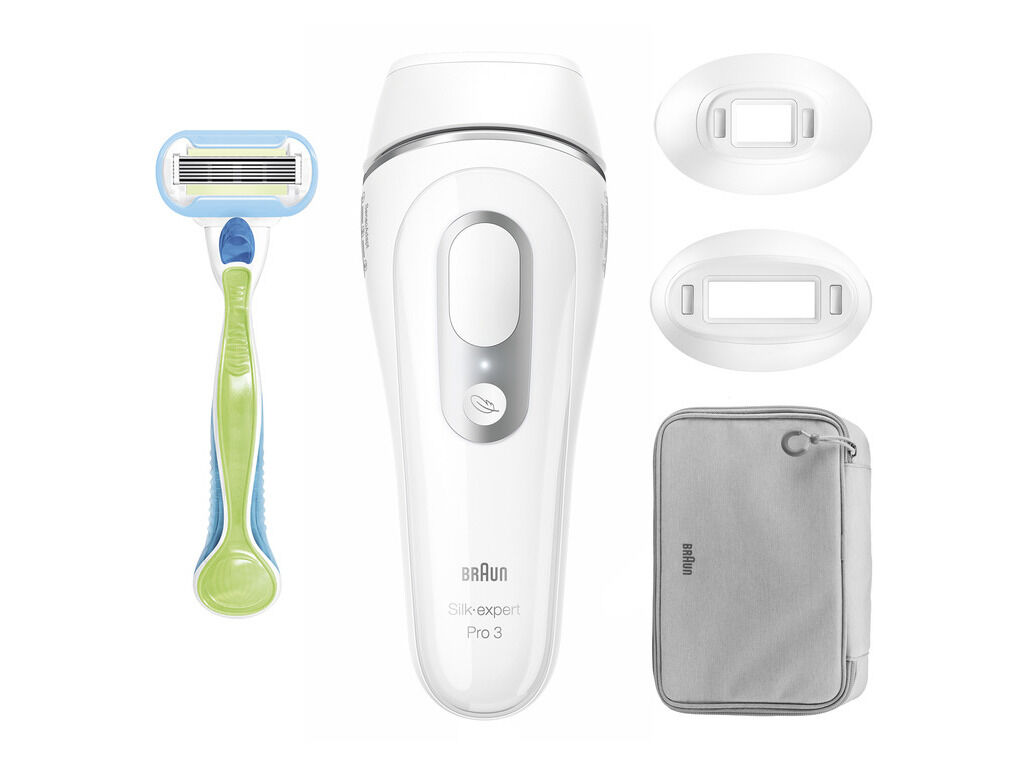 DEPILADORA DE LUZ PULSADA IPL BRAUN SILK EXPERT PRO3 PL3122 image number 1