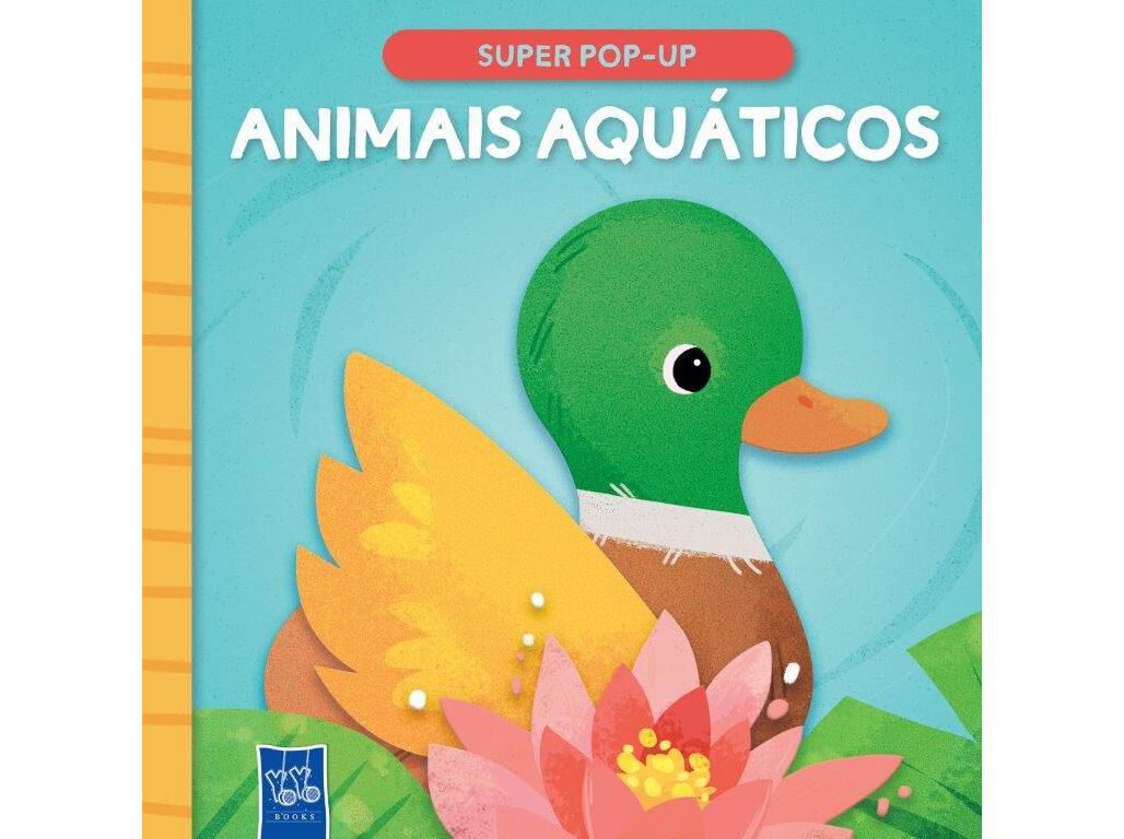 LIVRO SUPER POP-UP ANIMAIS AQUATICOS image number 0