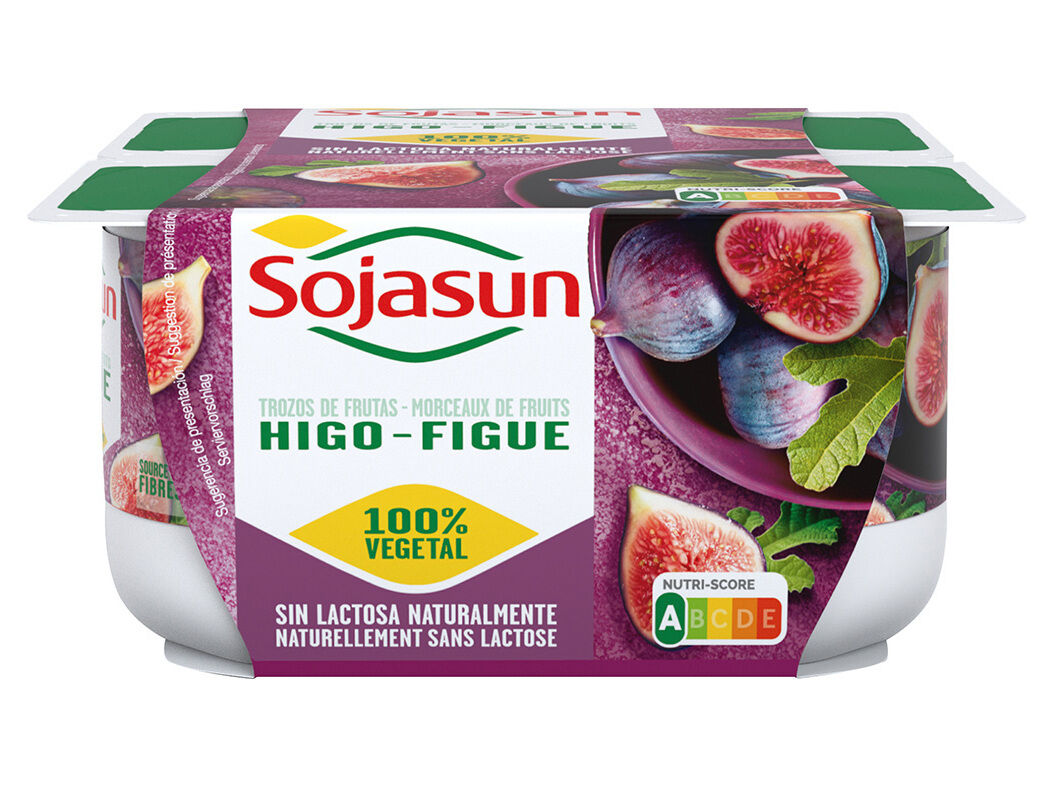 SOJAGURTE SOJASUN FIGO 4X100G
