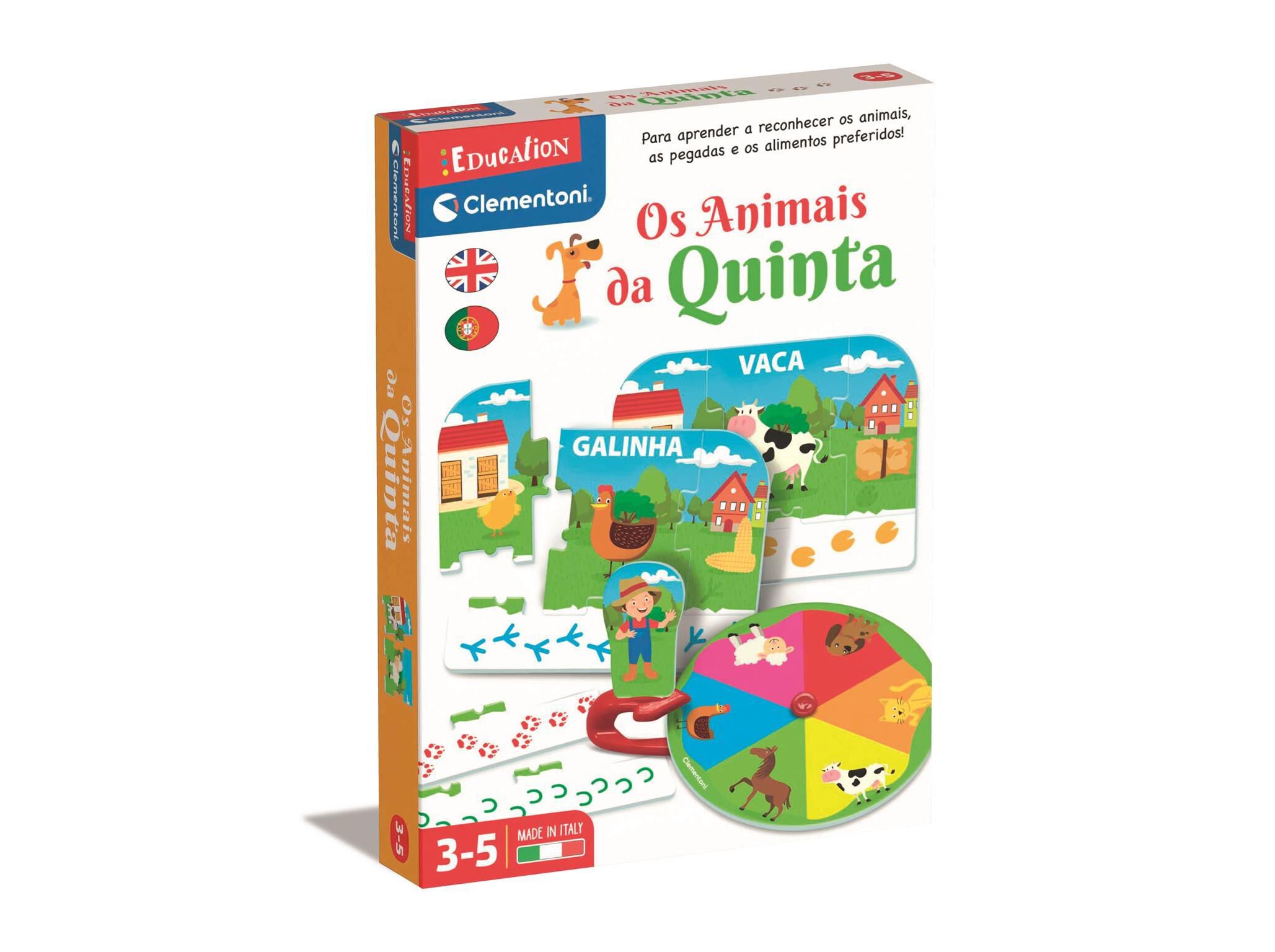 JOGO OS ANIMAIS DA QUINTA CLEMENTONI