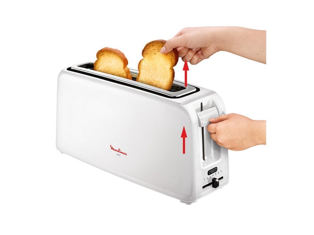 TORRADEIRA 1 FENDA MOULINEX LS1A1110 BRANCO 900W image number 3