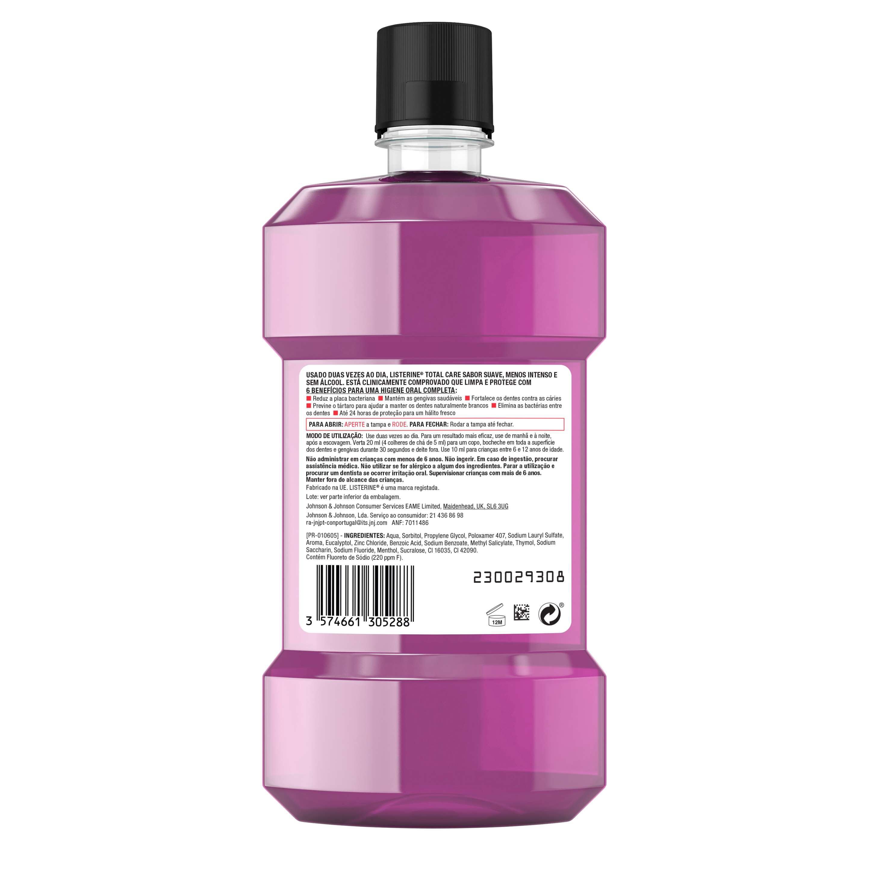 ELIXIR LISTERINE TOTAL CARE ZERO 500ML image number 1