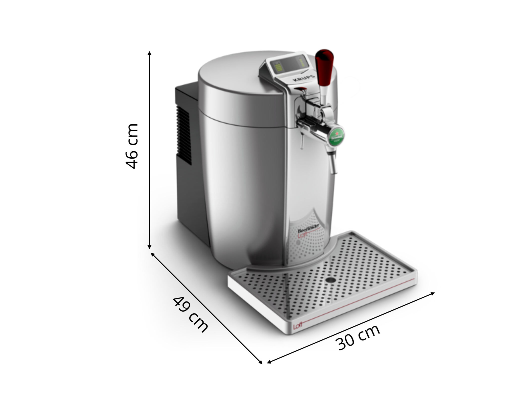 M&Aacute;QUINA DE CERVEJA KRUPS BEERTENDER LOFT EDITION VB700E00 image number 7