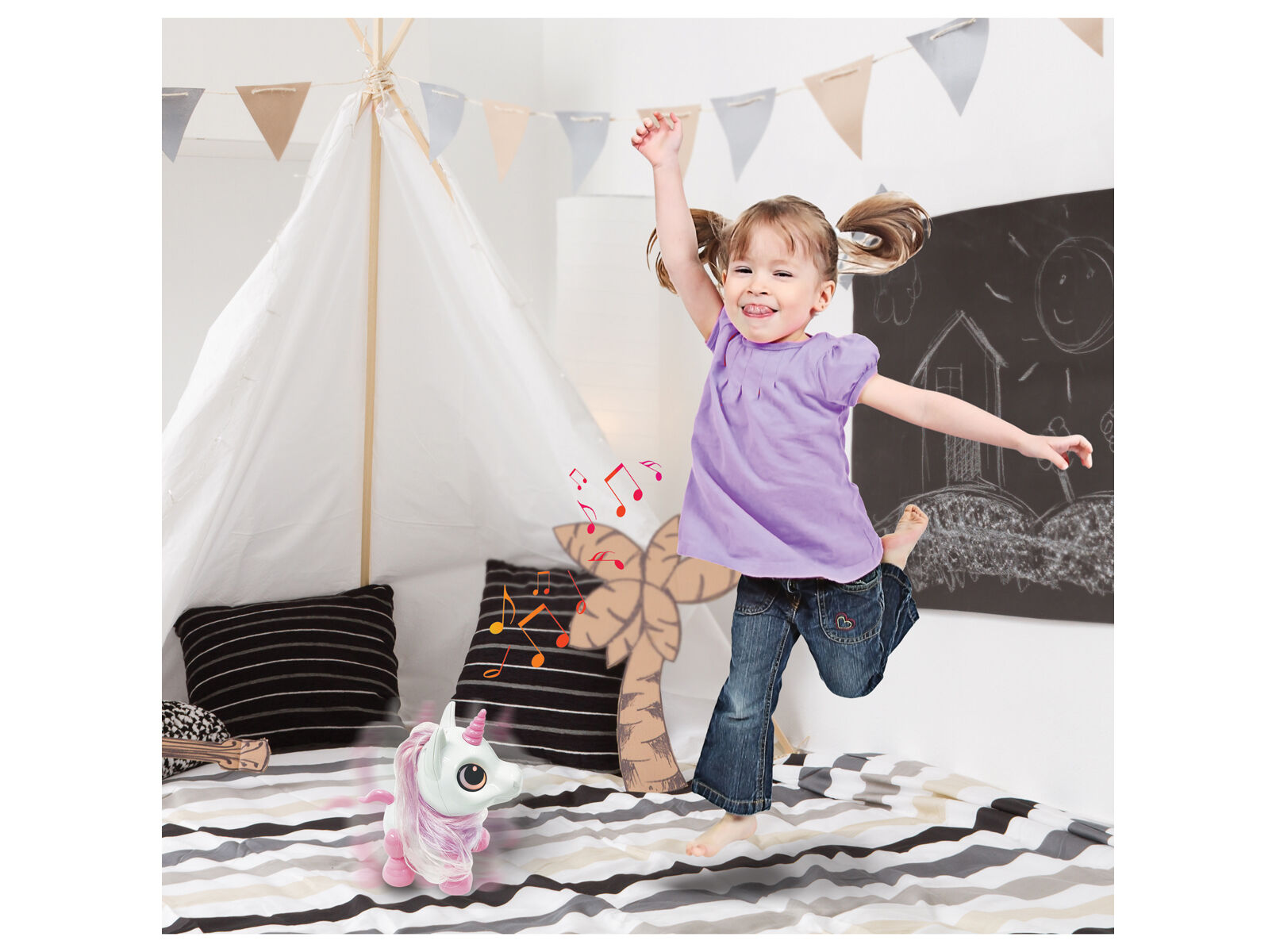 UNIC&Oacute;RNIO ROB&Ocirc; LEXIBOOK COM LUZ E SOM image number 3