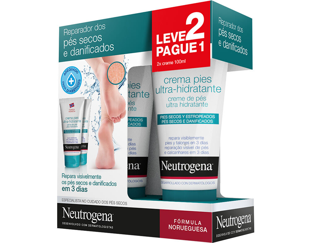 CREME NEUTROGENA P&Eacute;S 2X100G LEVE 2 PAGUE 1 image number 0