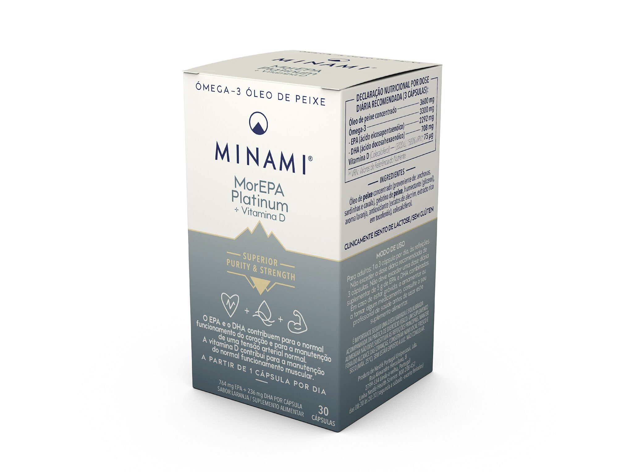 SUPLEMENTO MINAMI MOREPA PLATINIUM+ VITAMINA D 30CAPSULAS image number 2