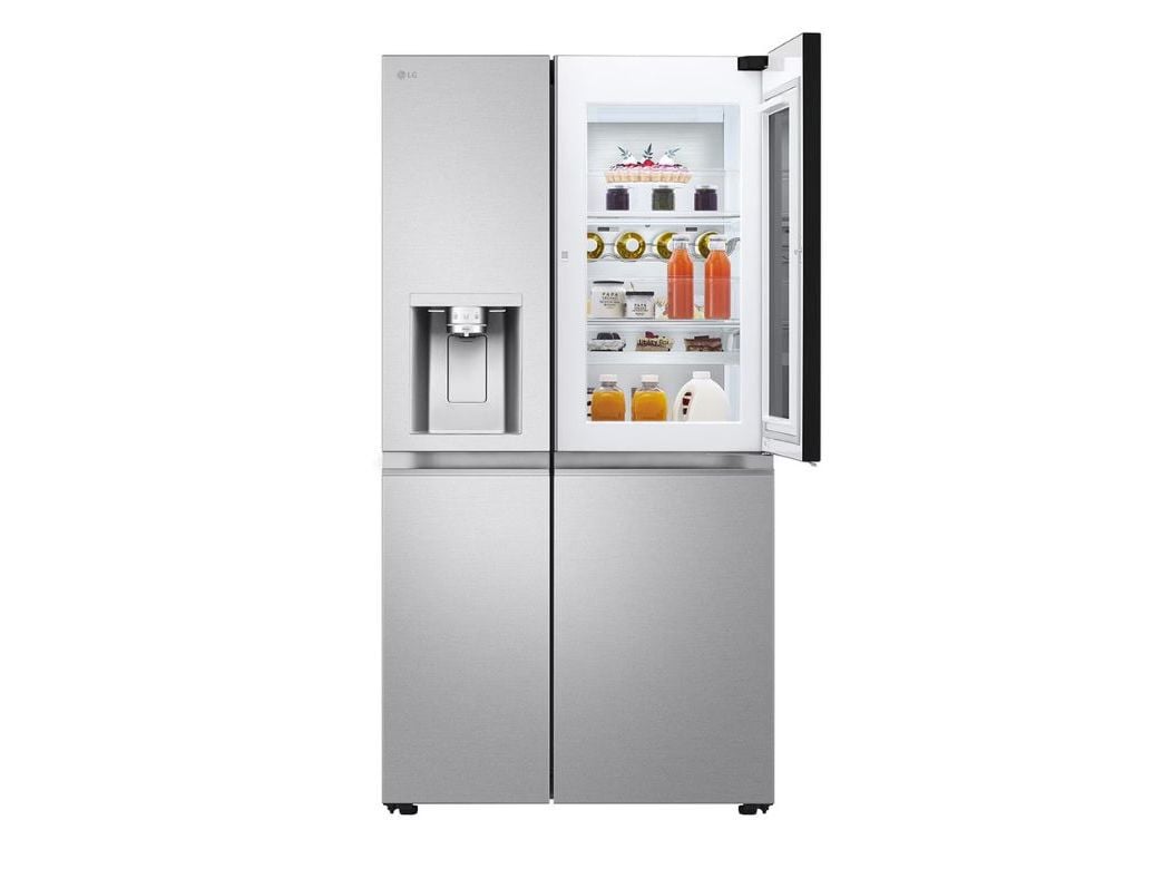 FRIGOR&Iacute;FICO AMERICANO LG GSXE91MBAD INSTAVIEW SORBET METAL 628L image number 2