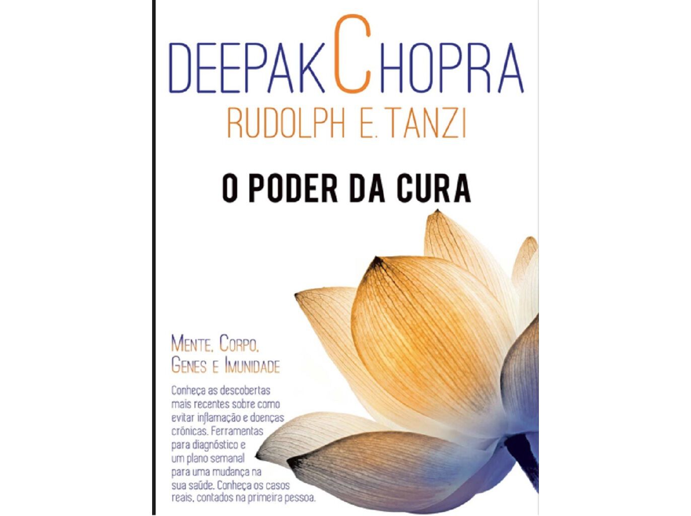 LIVRO O PODER DA CURA DEEPAK CHOPRA image number 0