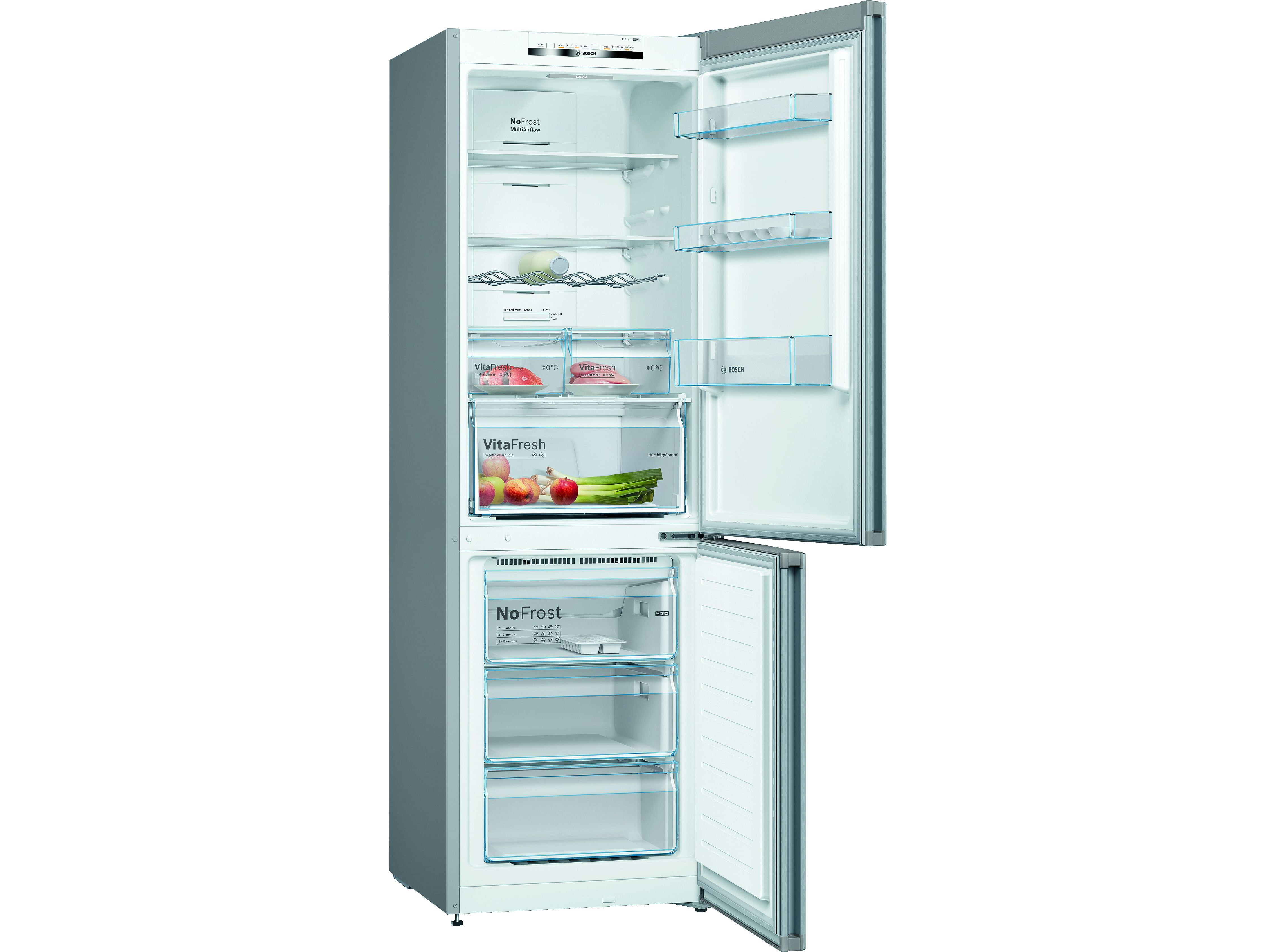 COMBINADO BOSCH KGN36VIEA INOX E 326LT NO FROST image number 1