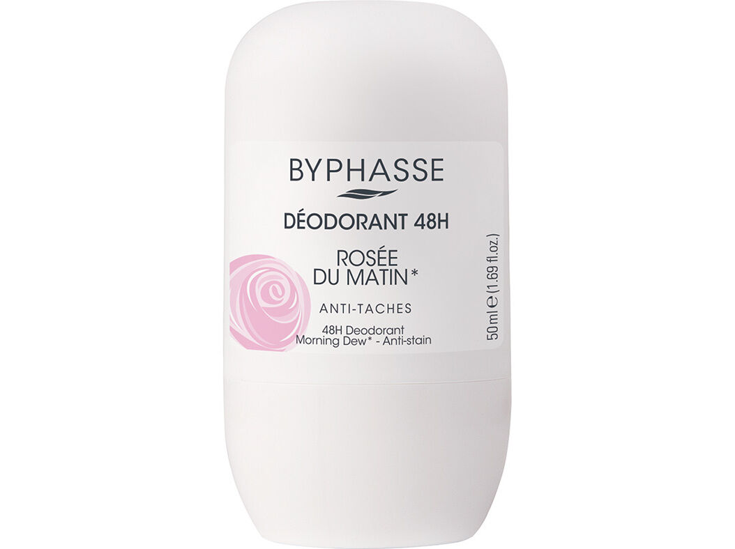 DESODORIZANTE BYPHASSE 48H ROSA 50ML image number 0
