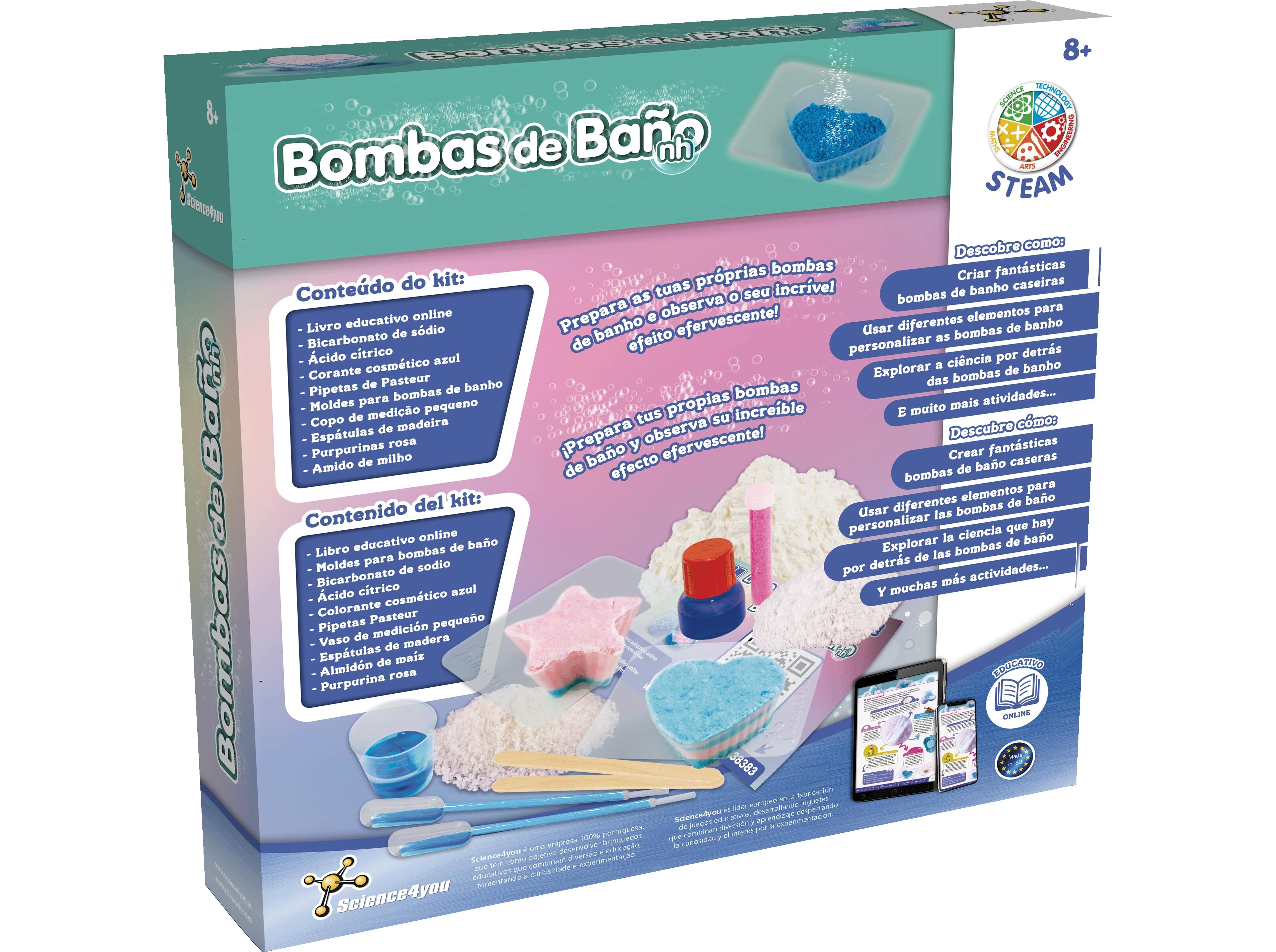 BOMBAS DE BANHO SCIENCE4YOU image number 1
