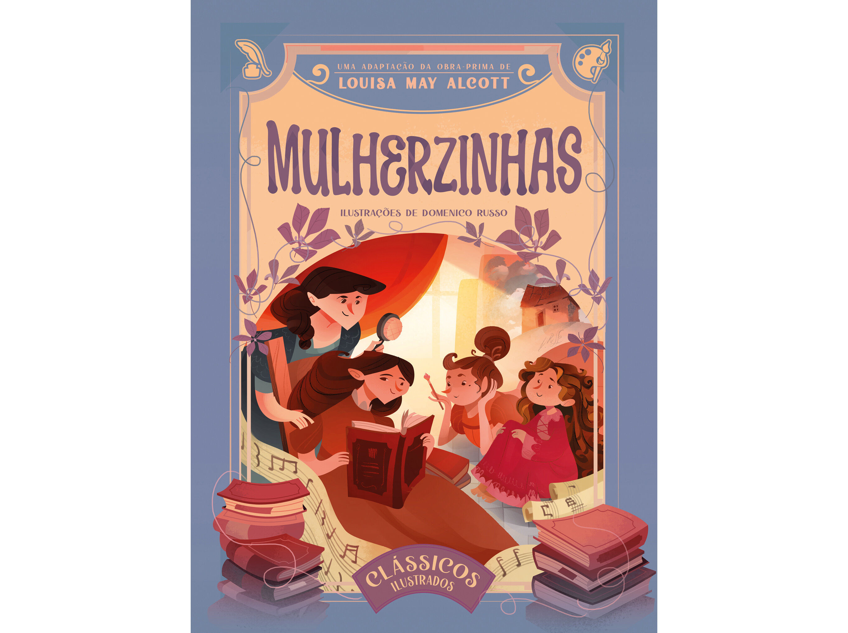 LIVRO CL&Aacute;SSICOS ILUSTRADOS MULHERZINHAS :LOUISA MAY ALCOTT image number 0