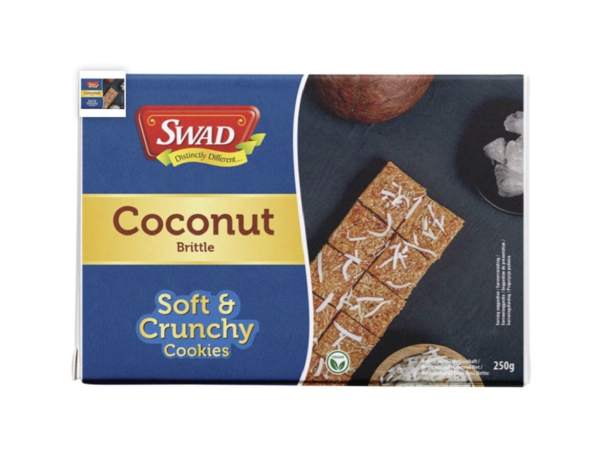 BISCOITOS SWAD COCONUT 250G image number 0