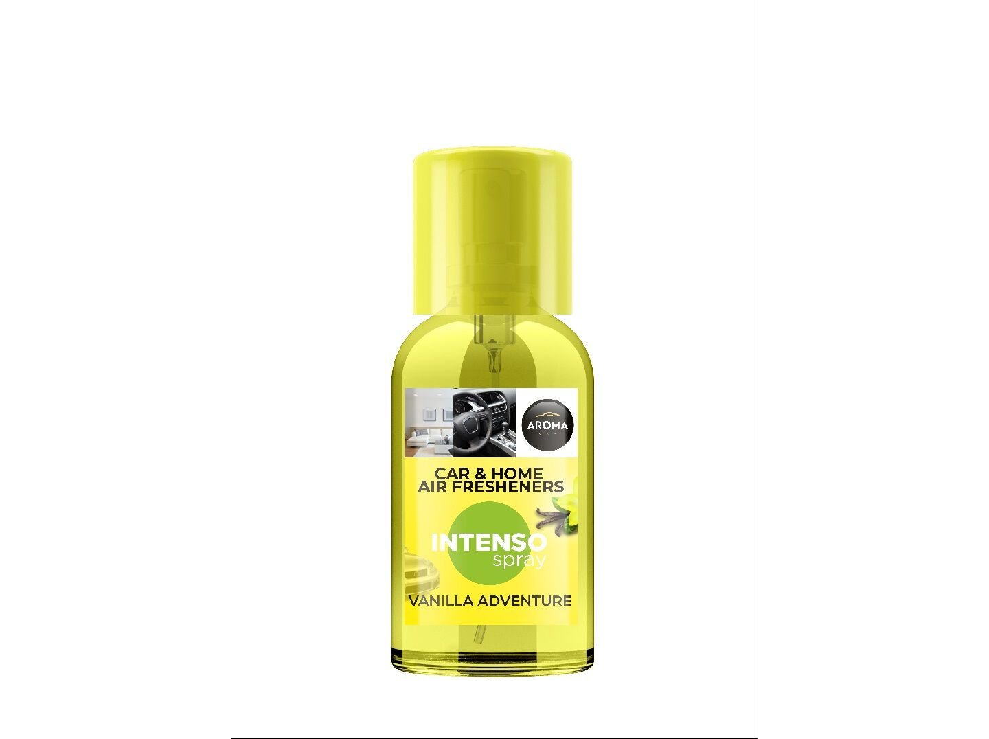 AMBIENTADOR AUTO AROMA CAR INTENSO SPRAY BAUNILHA 50ML image number 0
