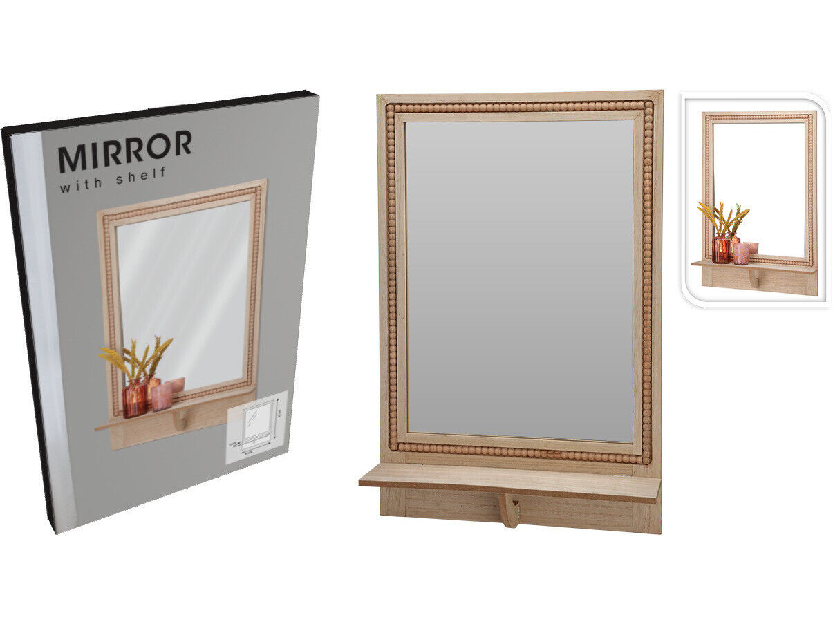 ESPELHO PRATELEIRA 40X10X60CM