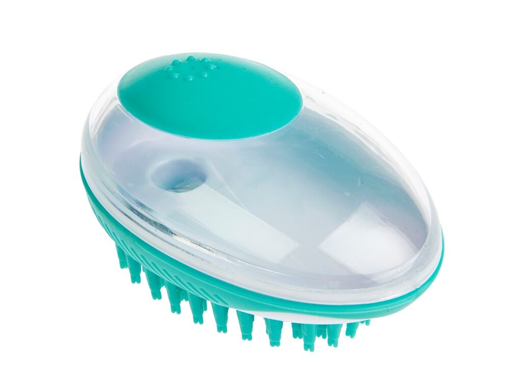 ESCOVA BORRACHA AUCHAN AZUL 11.5CM image number 1