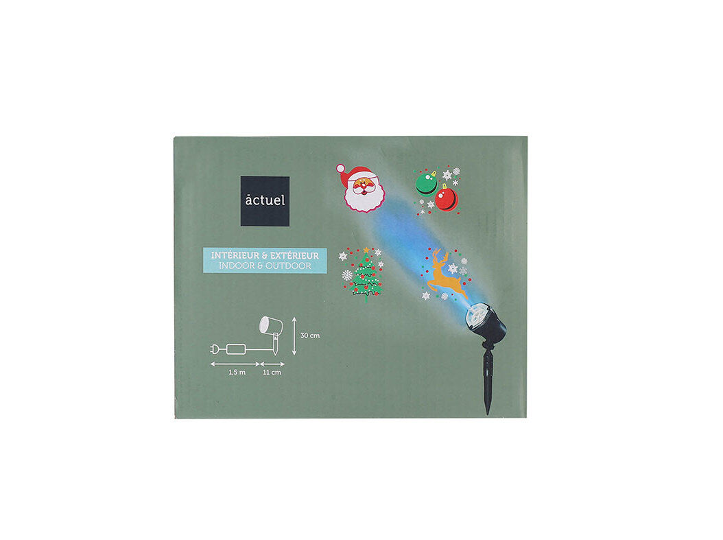 PROJECTOR DE NATAL ACTUEL EXTERIOR EFEITO MOVIMENTO image number 0