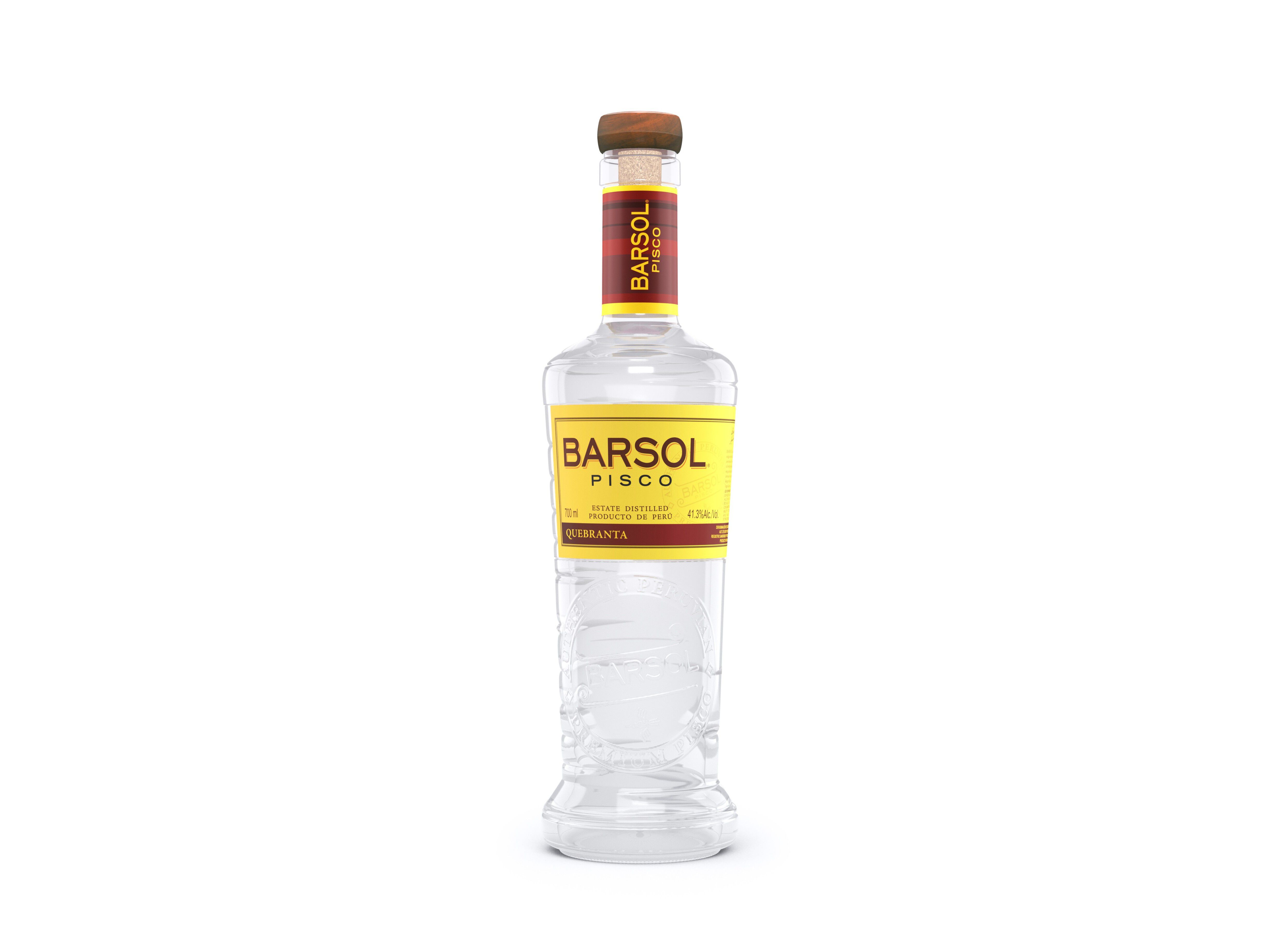 AGUARDENTE BARSOL PISCO QUEBRANTA 0.70L image number 0