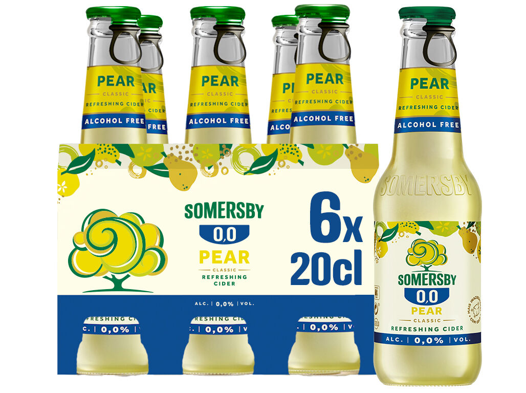 SIDRA SOMERSBY P&Ecirc;RA 00% SEM &Aacute;LCOOL 6X0.20L image number 1