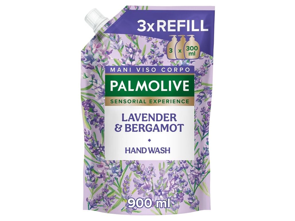SABONETE L&Iacute;QUIDO PALMOLIVE LAVANDA RECARGA 900 ML image number 1