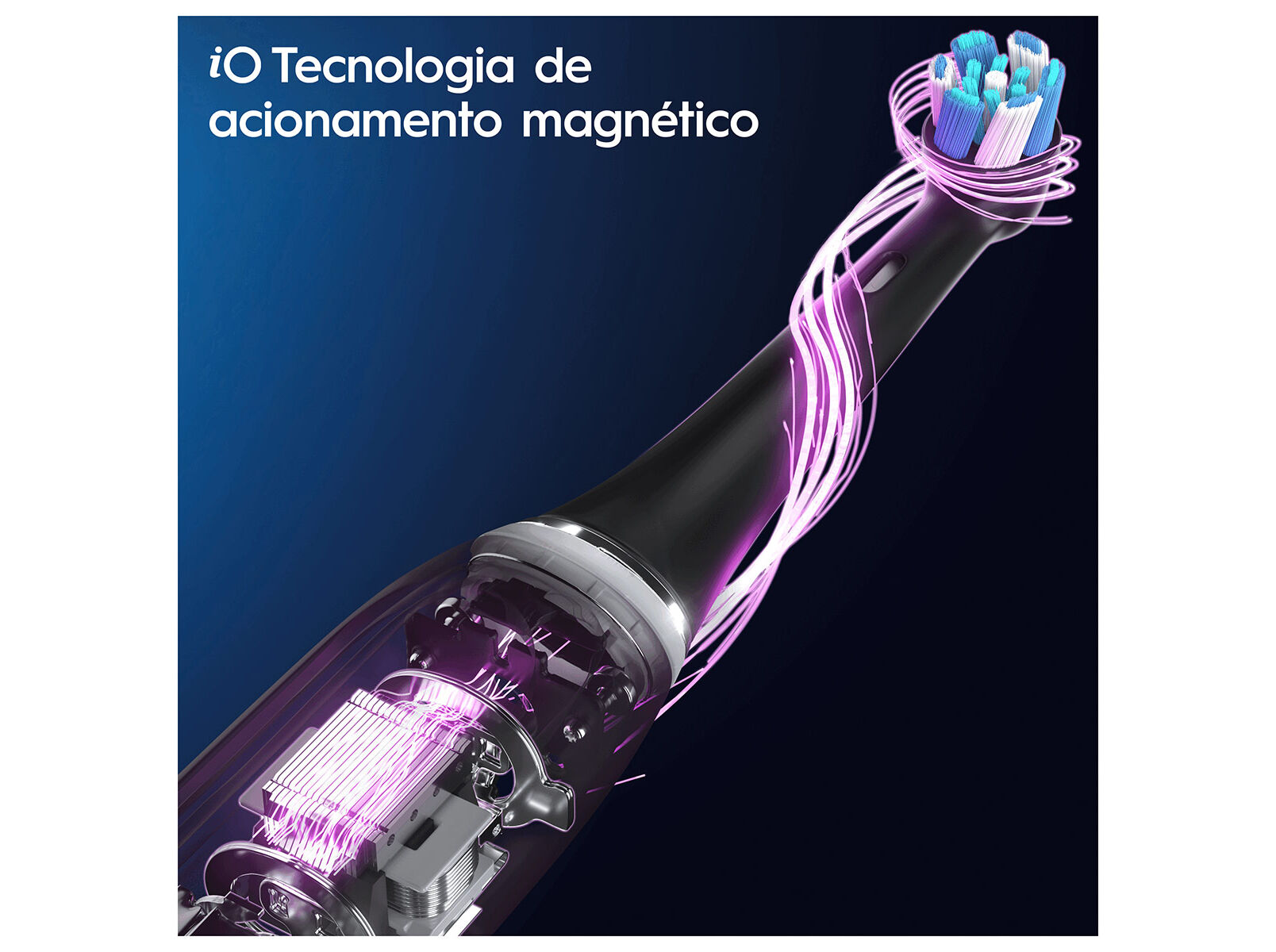 ESCOVA DE DENTES EL&Eacute;TRICA ORAL-B IO S&Eacute;RIE 10 BRANCA image number 2