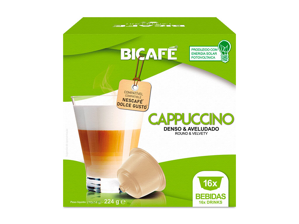 C&Aacute;PSULAS BICAF&Eacute; CAF&Eacute; COMPAT&Iacute;VEL DOLCE GUSTO CAPPUCCINO 16UN image number 2