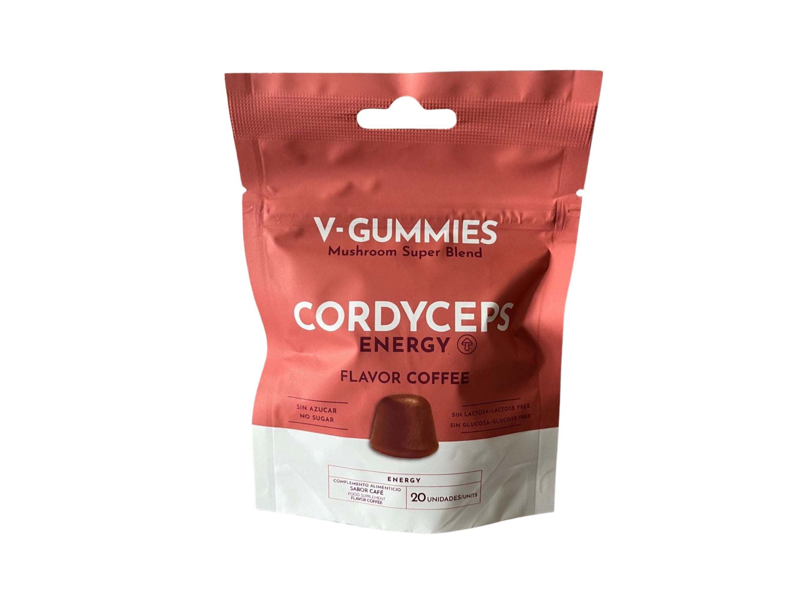 GOMAS ENERGIA V-GUMMIES COGUMELOS 20 GOMAS image number 0