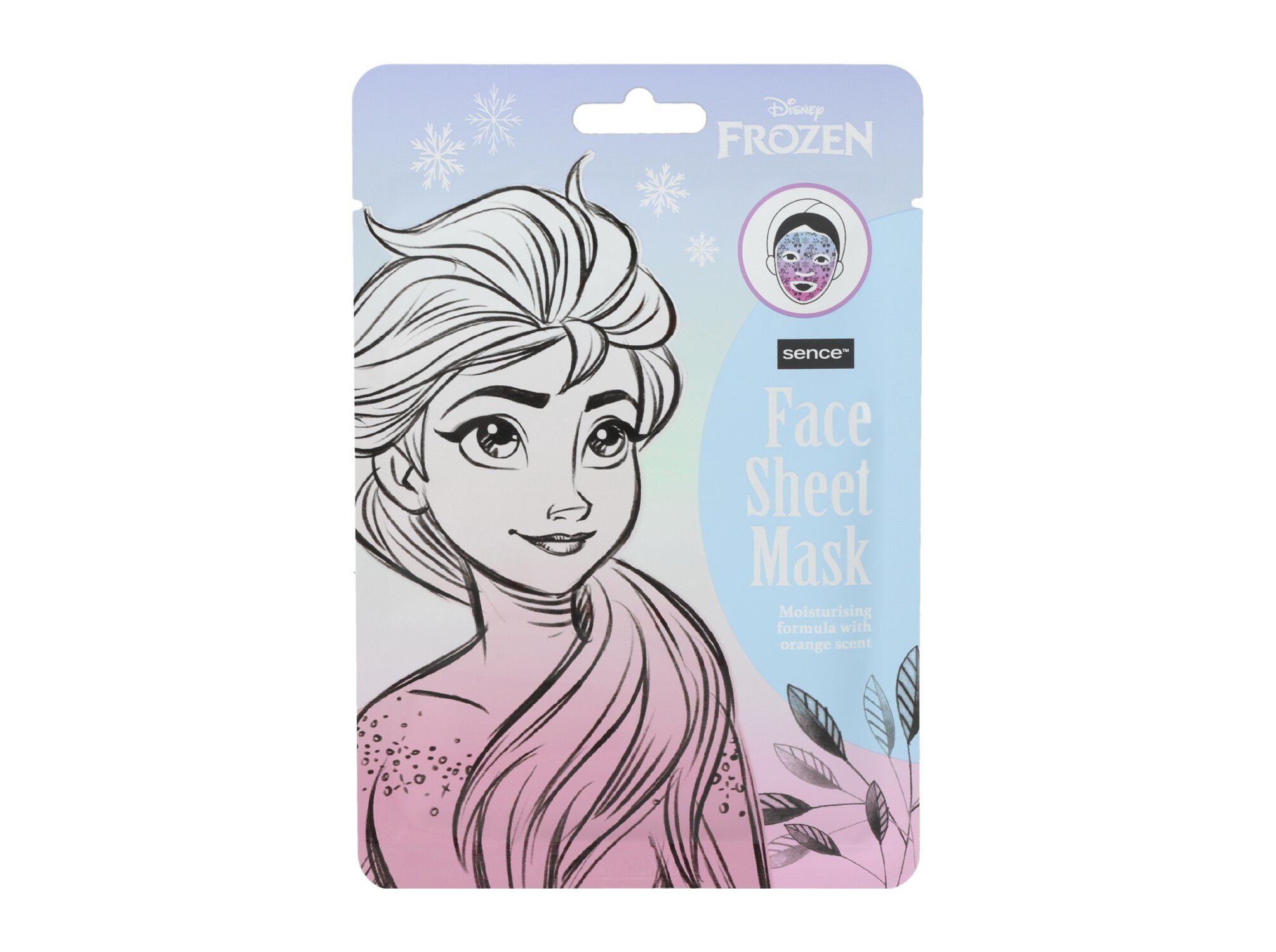 M&Aacute;SCARA FACIAL FROZEN ELSA 1 UN image number 0