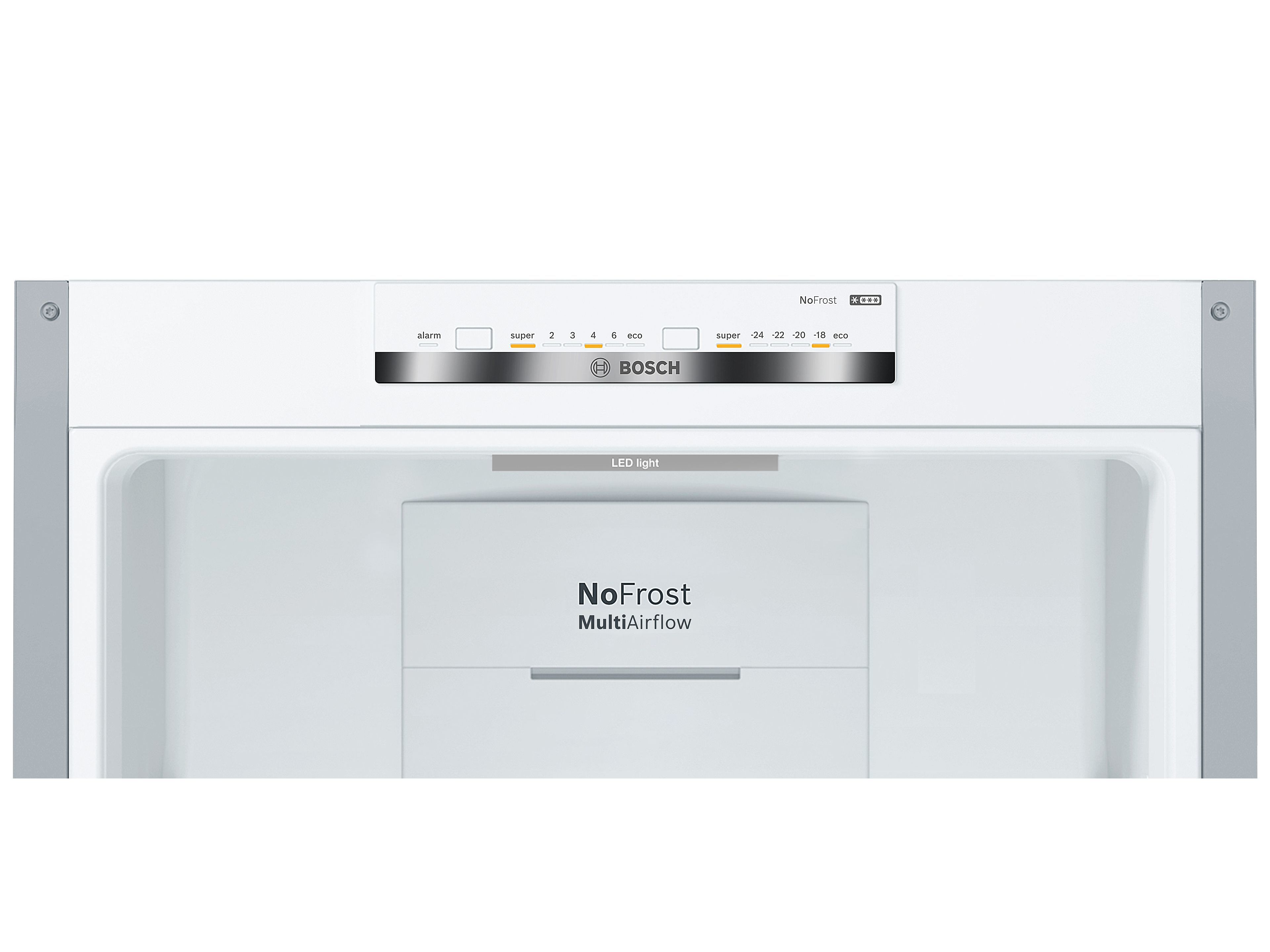 COMBINADO BOSCH KGN36VIEA INOX E 326LT NO FROST image number 2