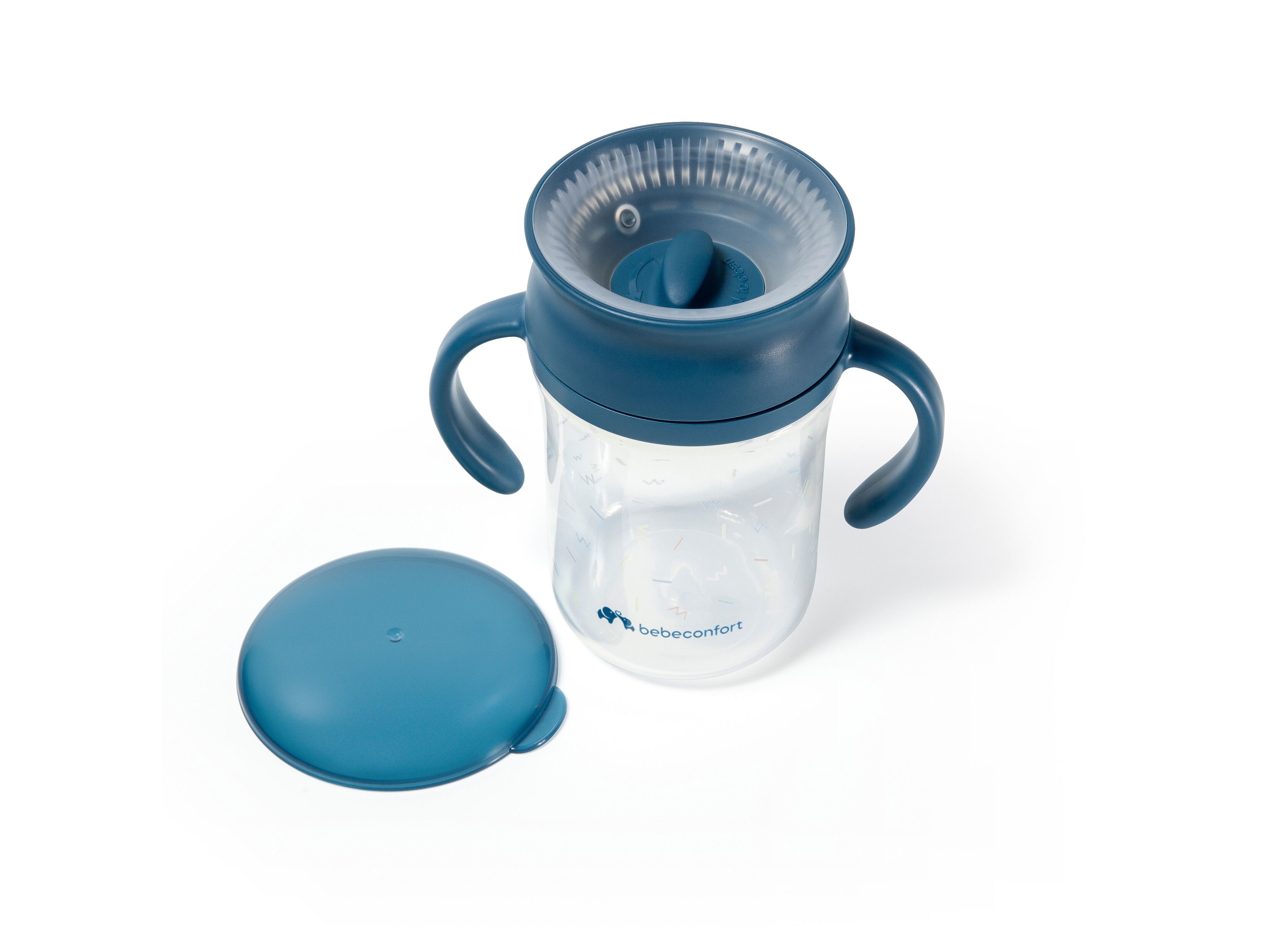 COPO ANTI-FUGA B&Eacute;B&Eacute;CONFORT AZUL 280ML/6M+ image number 3