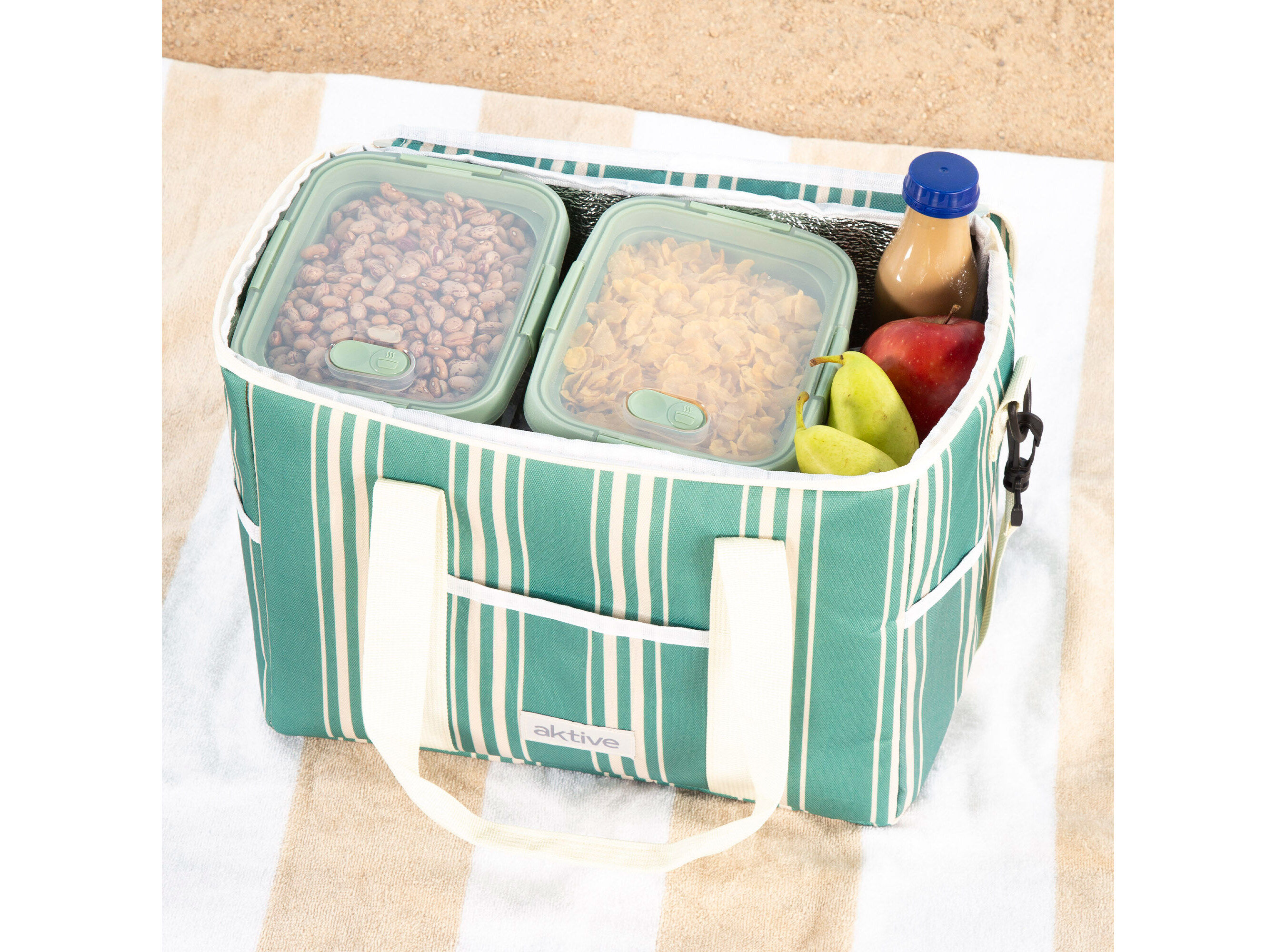 SACO TERMICO AKTIVE VERDE 35X21X25CM image number 1