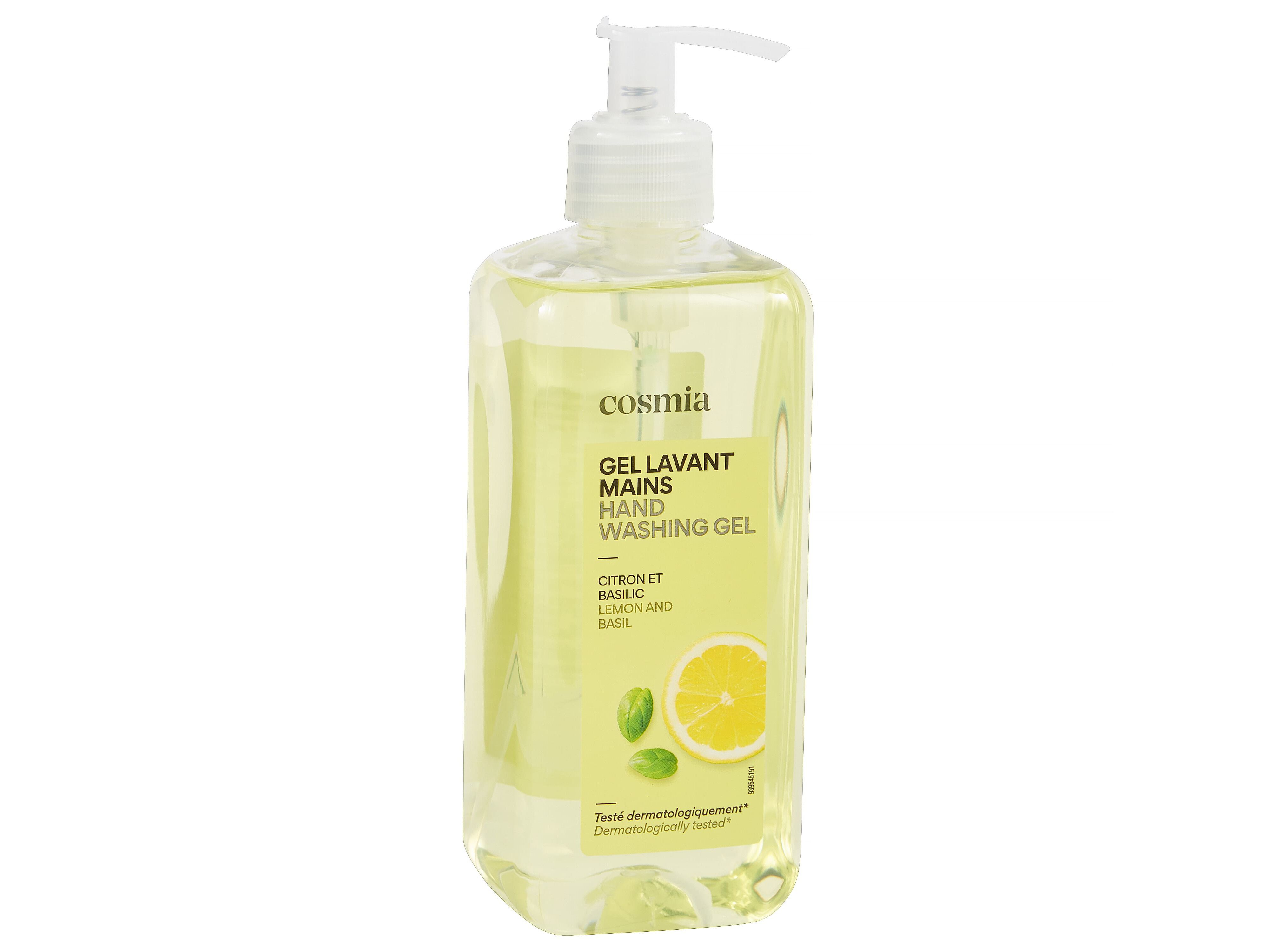 SABONETE L&Iacute;QUIDO COSMIA LIM&Atilde;O E MANJERIC&Atilde;O 500ML image number 1