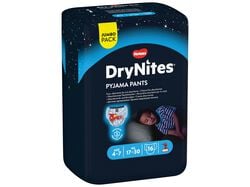 FRALDA CUECA HUGGIES DRYNITES MENINO 17KG A 30KG 16UN