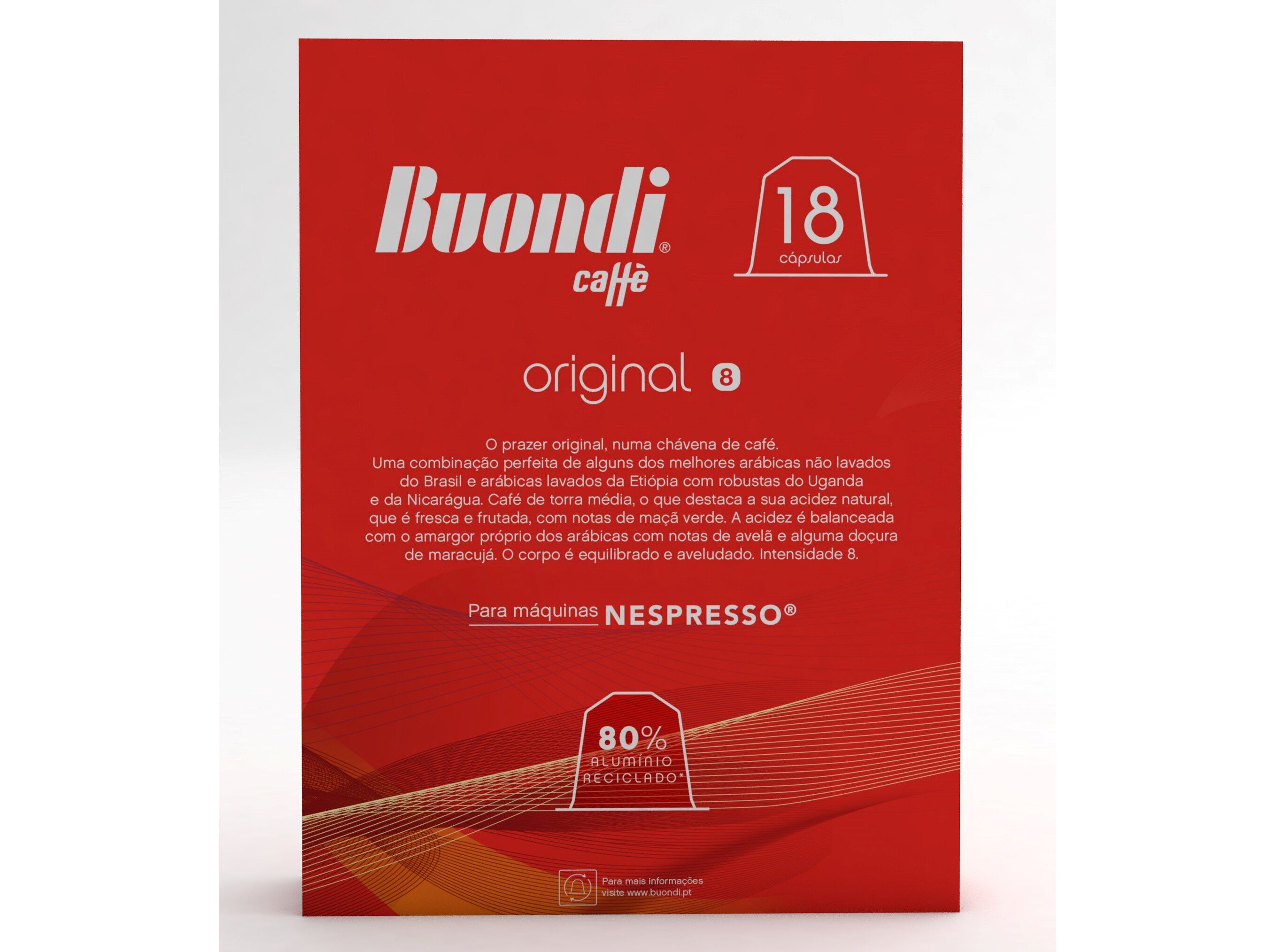 C&Aacute;PSULAS BUONDI ORIGINAL NSP 18 UN image number 1