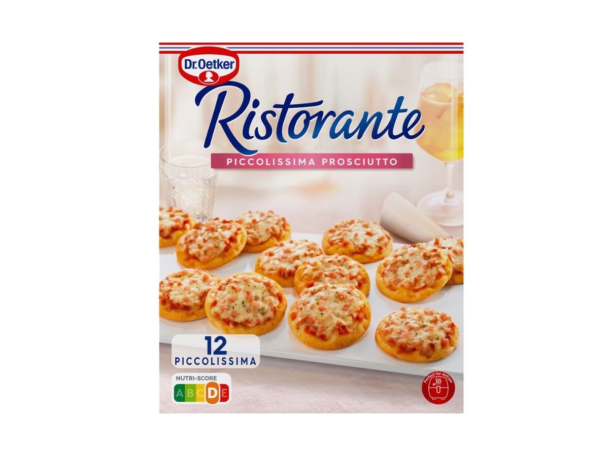 MINI PIZZAS DR.OETKER PICCOLISSIMA PROSCIUTTO 288G image number 0