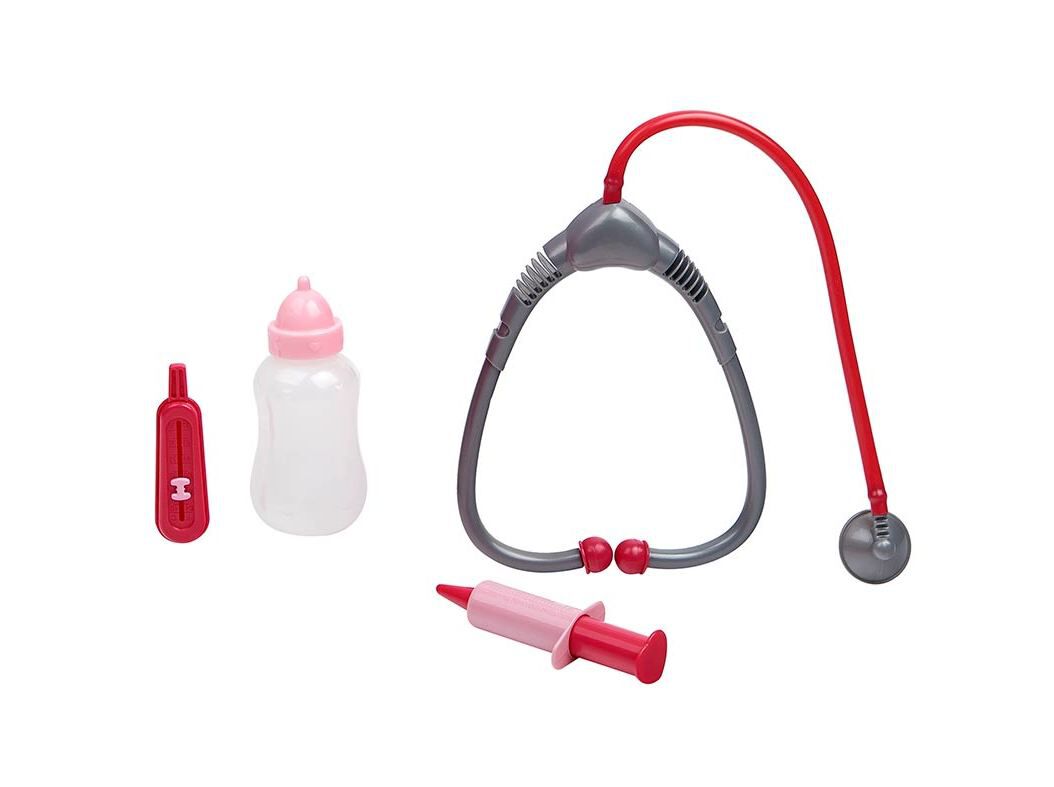 BONECO BEB&Eacute; ONE TWO FUN COM ACESS&Oacute;RIOS M&Eacute;DICO 38CM image number 2