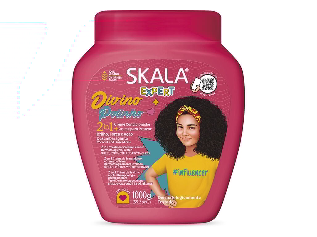 M&Aacute;SCARA CABELO SKALA DIVINO POTINHO 1000G