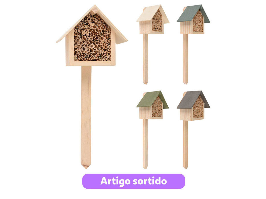 ABRIGO INSECTOS 115X100X65MM CORES SORTIDAS image number 0