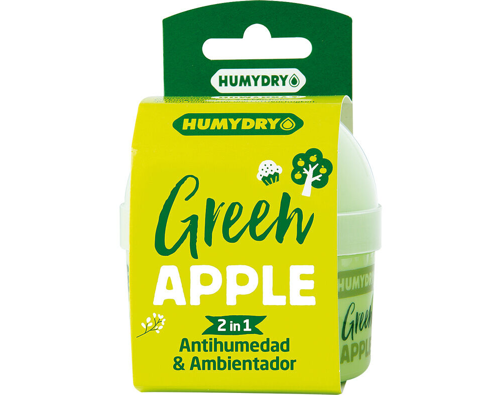 ANTI-HUMIDADE E AMBIENTADOR HUMYDRY GREEN APPLE MA&Ccedil;&Atilde; 75G