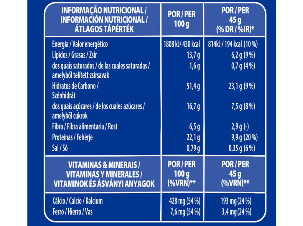 GRANOLA FITNESS PROTEINA E MORANGO 290G image number 1