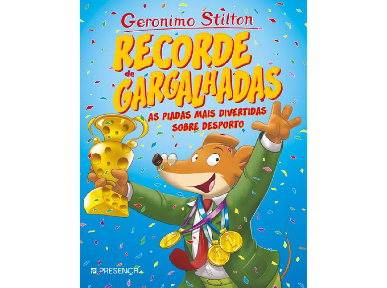 LIVRO RECORDE DE GARGALHADAS - GERONIMO STILTON image number 0